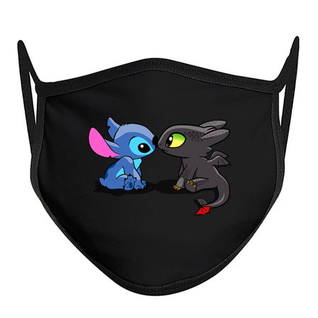 Kawaii babies (Stitch & Toothless) - NeatoShop