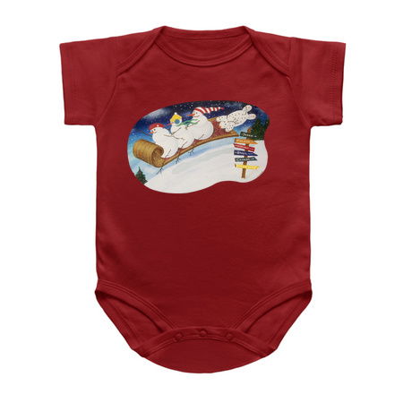 Winter Bobsled Snowman sport champs for Christmas and beyond! tiny thumbnail