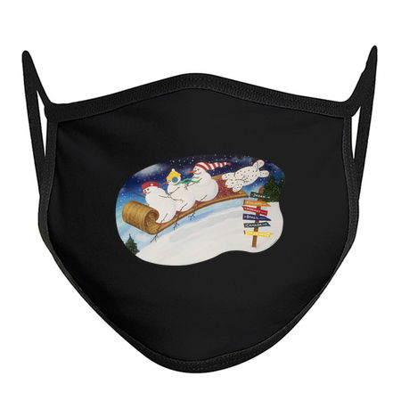 Winter Bobsled Snowman sport champs for Christmas and beyond! tiny thumbnail