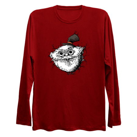 Cute Fuzzy Owl with an Adorable Little Hat tiny thumbnail