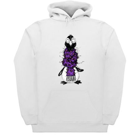 An Adorable Penguin with a Very Fuzzy Itchy Scarf tiny thumbnail