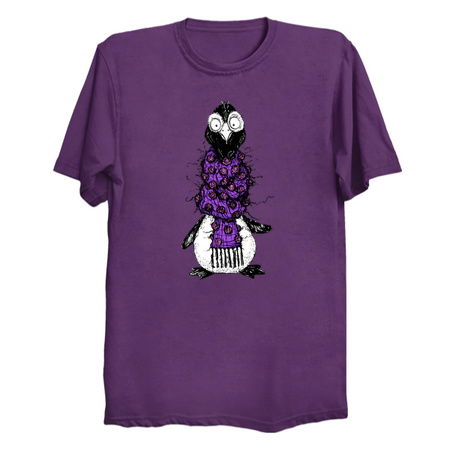 An Adorable Penguin with a Very Fuzzy Itchy Scarf tiny thumbnail