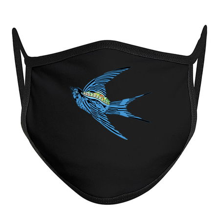 Birdland Beautiful original flying bird art tiny thumbnail