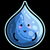 Kawaii Cute Water Droplet / Tear / Rain tiny thumbnail