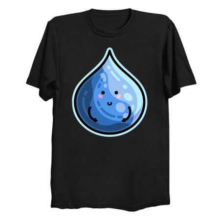 Kawaii Cute Water Droplet / Tear / Rain tiny thumbnail
