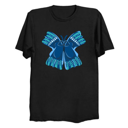 Water Wings Butterfly and Scuba Flippers tiny thumbnail