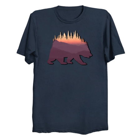 Bear and Mountains - NeatoShop