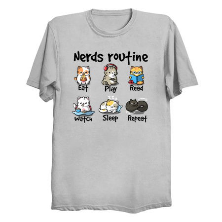Nerds routine cats tiny thumbnail