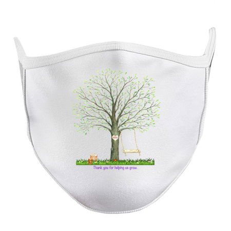 Teacher Fingerprint Spring Summer Fall Tree Keepsake tiny thumbnail