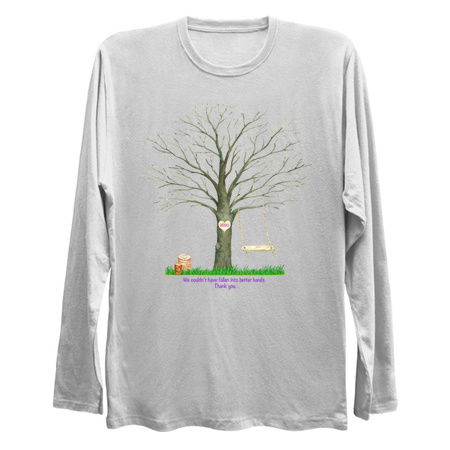 Teacher Fingerprint Fall Winter or Spring Tree tiny thumbnail