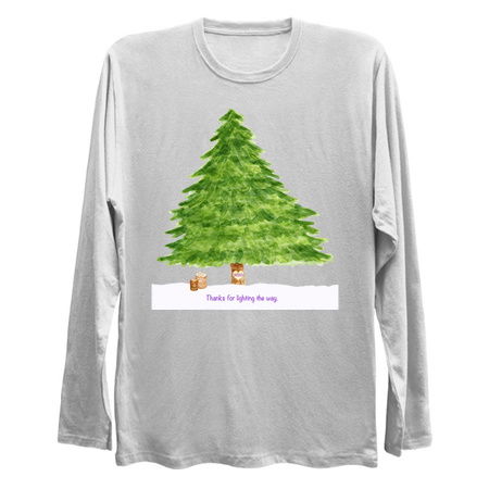 Teacher Fingerprint Christmas Tree Keepsake tiny thumbnail