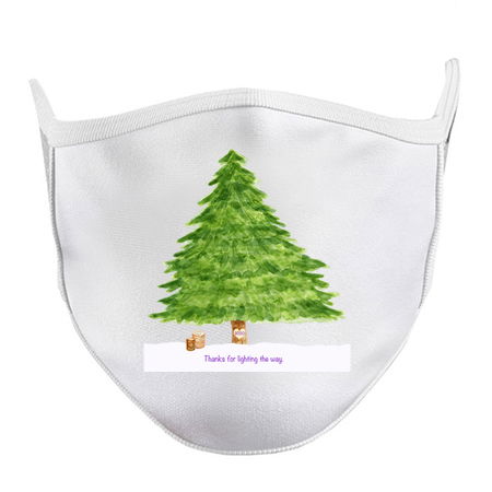 Teacher Fingerprint Christmas Tree Keepsake tiny thumbnail