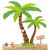 Teacher Fingerprint Palm Beach Tree Keepsake tiny thumbnail