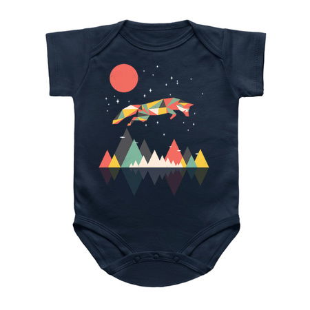 Wild As A Fox - Animal Shirt, Animal T-Shirt, Fox Shirt, Geometric tiny thumbnail