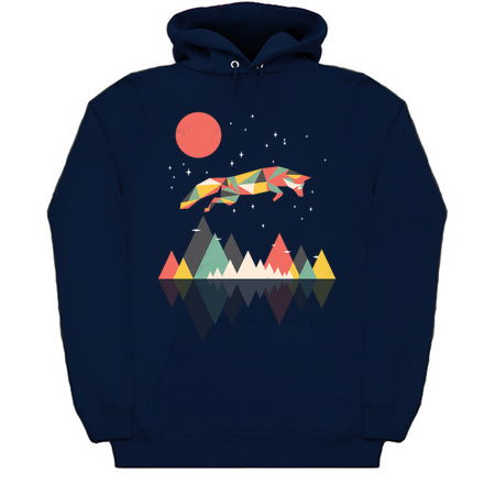 Wild As A Fox - Animal Shirt, Animal T-Shirt, Fox Shirt, Geometric tiny thumbnail