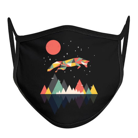 Wild As A Fox - Animal Shirt, Animal T-Shirt, Fox Shirt, Geometric tiny thumbnail