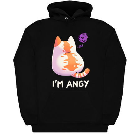 Cute but Angry Cat - NeatoShop