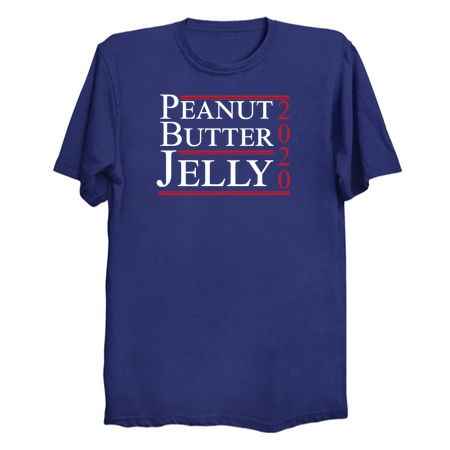 Peanut Butter Jelly 2020 Funny Political Campaign tiny thumbnail