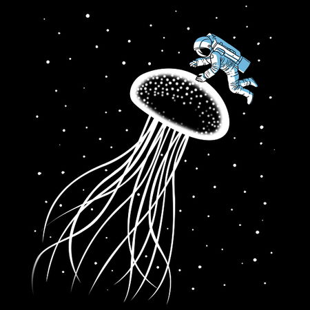 Jellyfish astronaut - NeatoShop